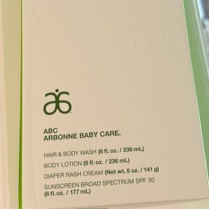 arbonne baby care unopened unused